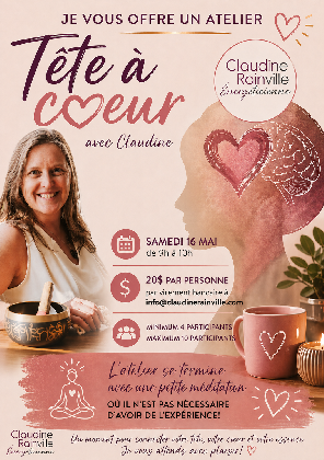 Atelier T&ecirc;te &agrave; Coeur avec Claudine