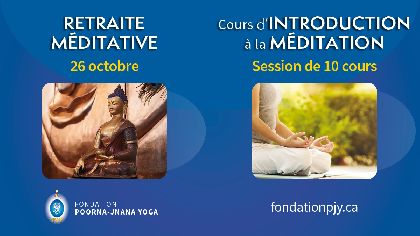Méditation : retraite et cours d’introduction