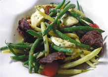 Salade fra&icirc;che de haricots
